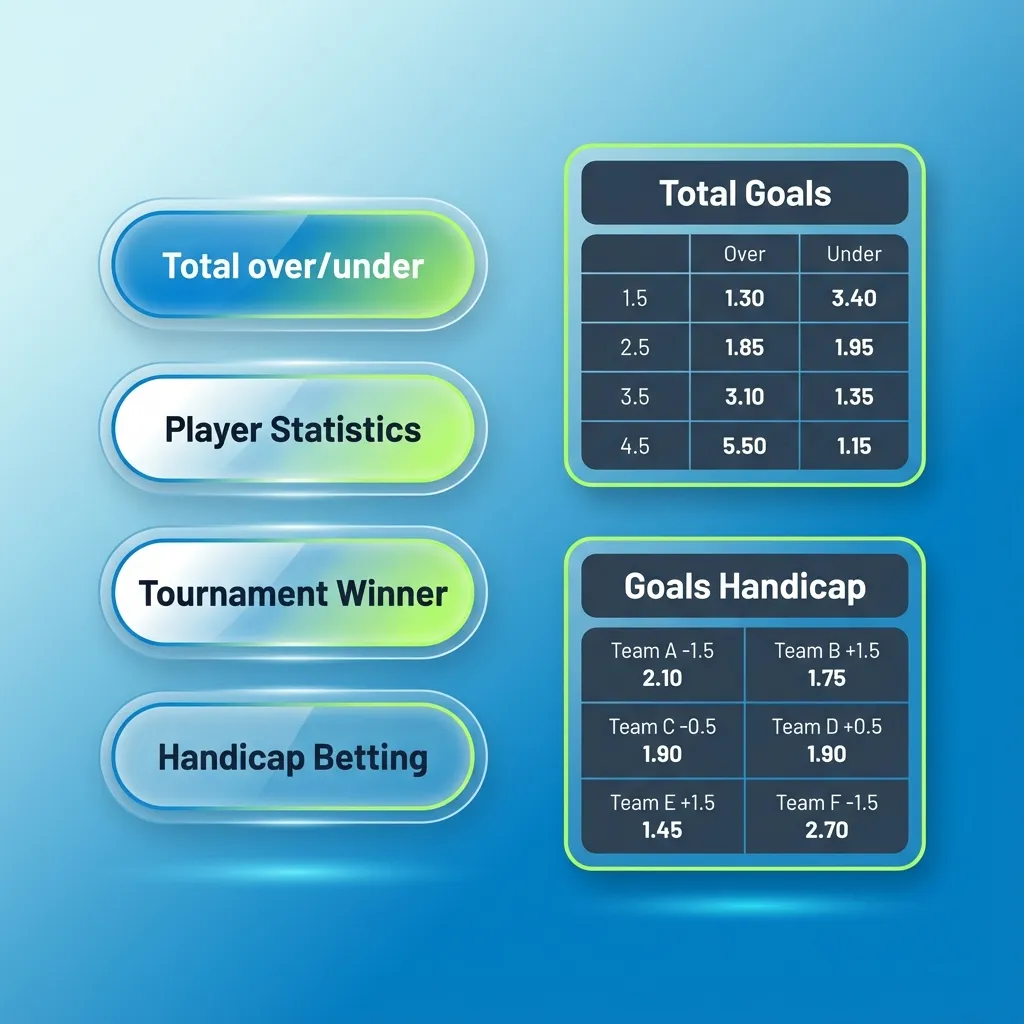 Mchoro wa aina za bet za DBBet: Single, System na Express, unaoelezea hatari na uwezekano wa ushindi