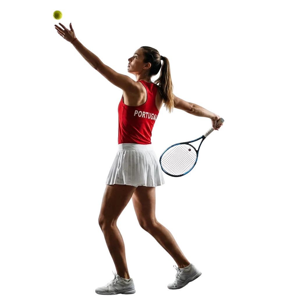 Banner da DBBet Portugal com raquetes de ténis e promo de apostas em torneios ATP, WTA e Grand Slam online