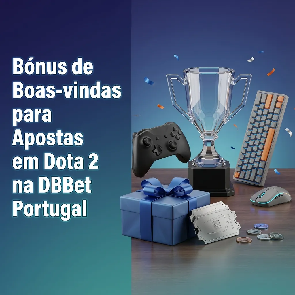 Banner da DBBet Portugal com oferta de bónus 200% até 1500 € + 150 free spins para apostas em Dota 2
