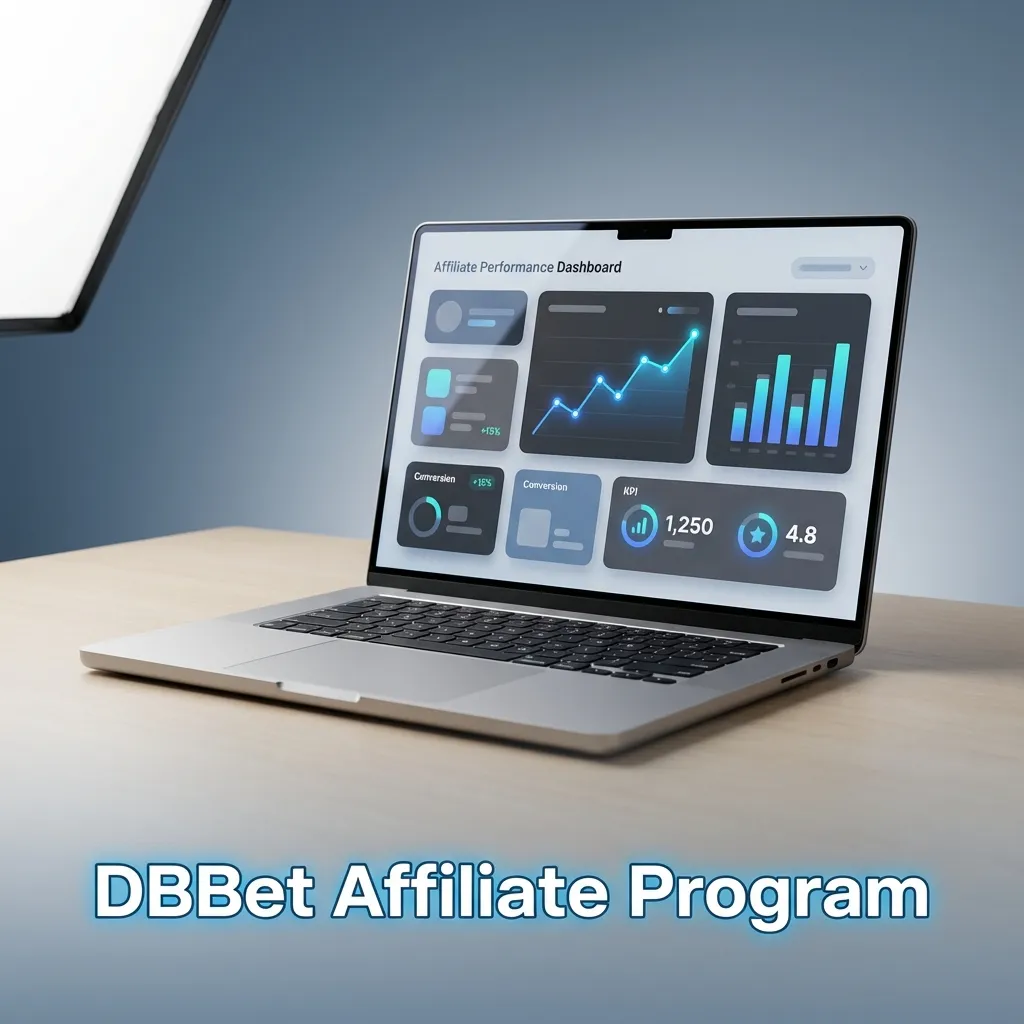 DBBet Affiliate Program banner highlighting commissions, tracking tools, stats, and manager support for Tanzania betting partners