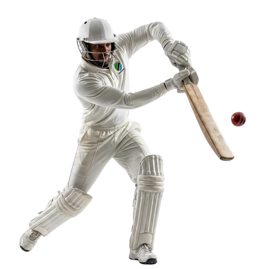 Promotional banner for DBBet Tanzania showing cricket players, betting odds, and a 200% welcome bonus up to $1750 plus 150 free spins.