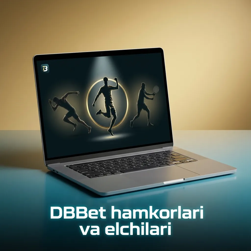 DBBet logosi yonida sport blogerlari, futbol va kibersport jamoalari hamda media hamkorlarining kollaj ko‘rinishdagi rasmi