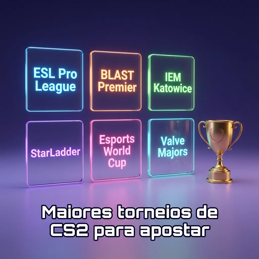 Banner com logos de grandes torneios de CS2 e equipas como Vitality, G2, NAVI e Astralis, destacando apostas