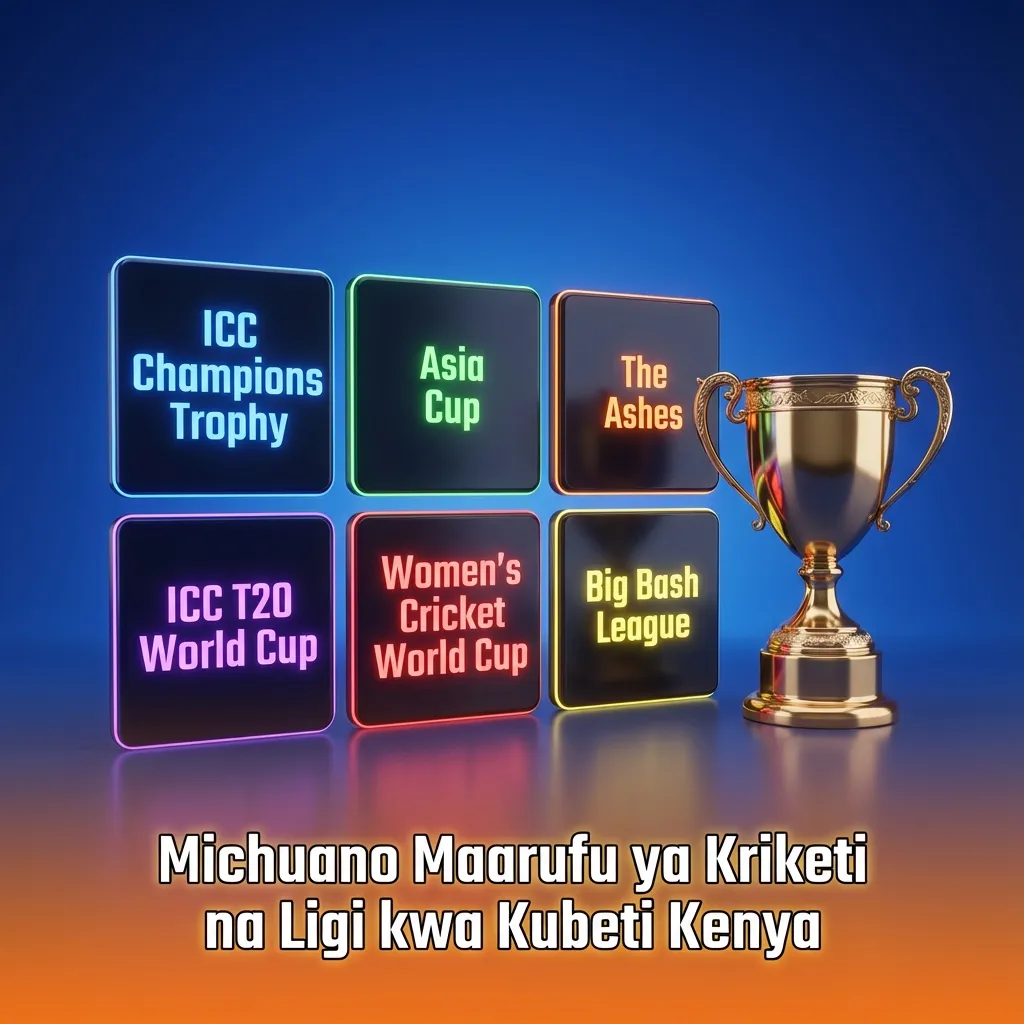 Mchezaji wa kriketi akipiga mpira, ikionyesha kubeti kwa ligi na mashindano makubwa ya kimataifa Kenya