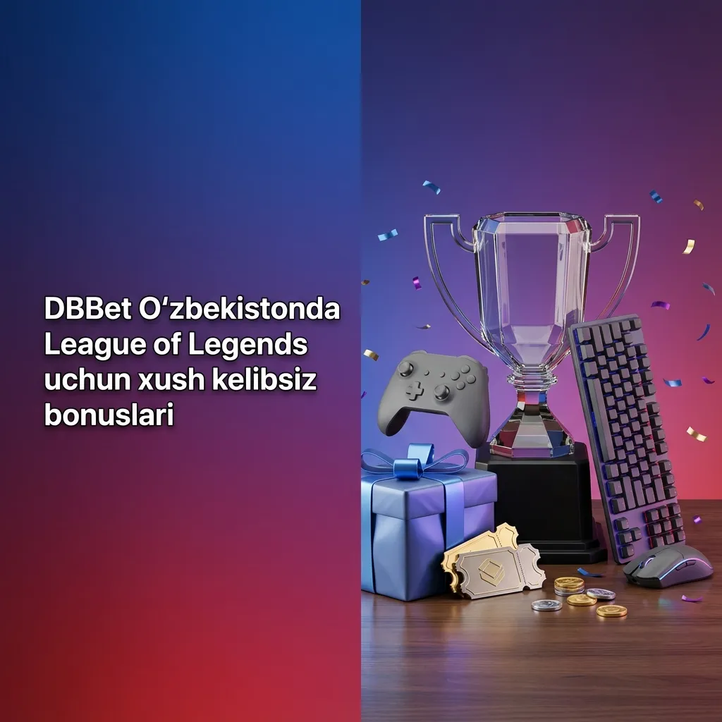 DBBet sayti: 200% gacha 21 049 195 soʻm + 150 FS xush kelibsiz bonusi bilan yangi LoL oʻyinchilari banneri
