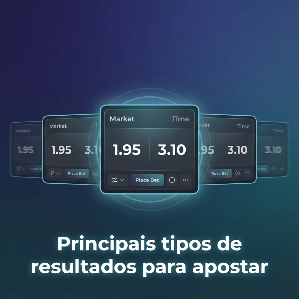 Infográfico em português explicando tipos de apostas desportivas: 1X2, dupla hipótese, handicap, totais e ambas marcam