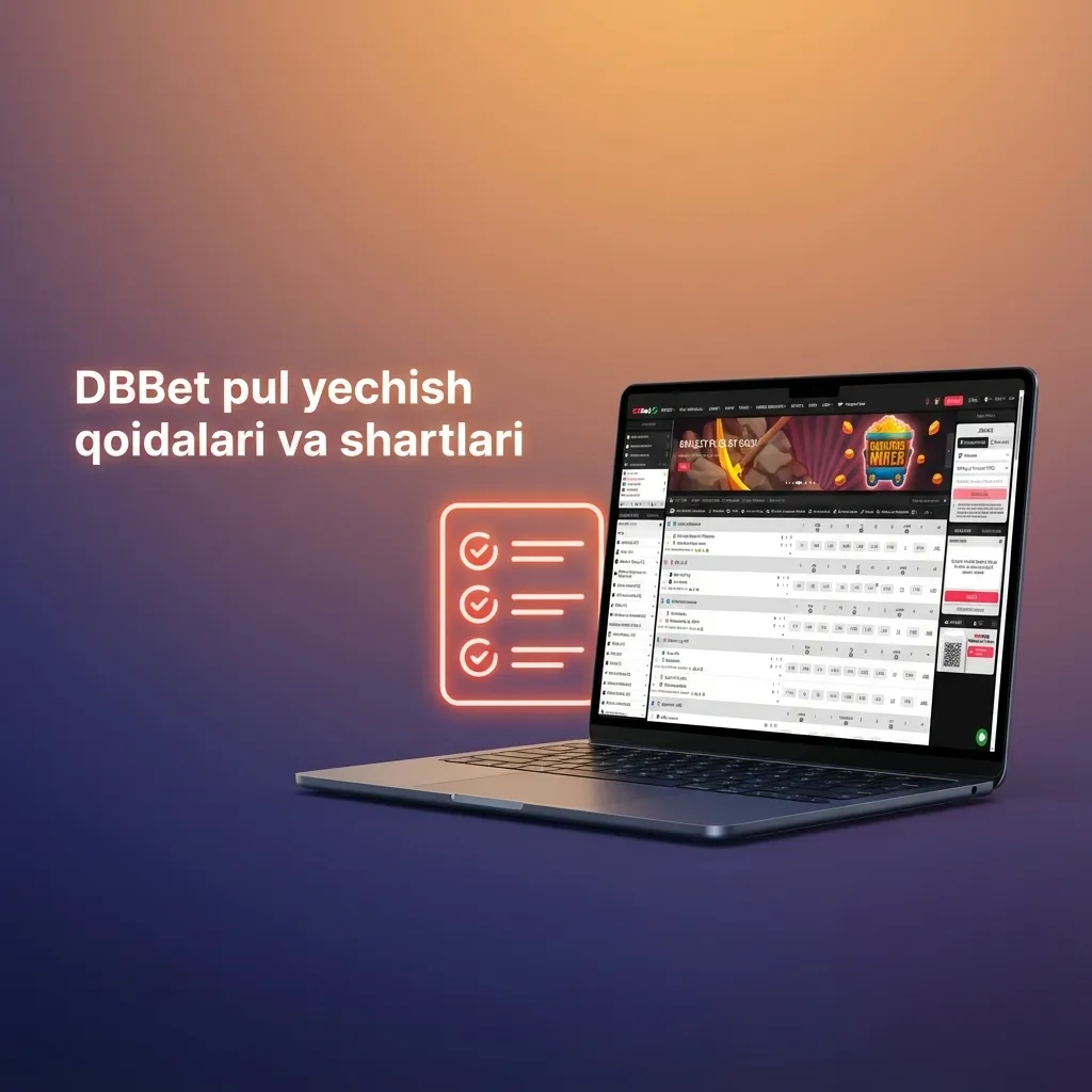 DBBet pul yechish qoidalari: KYC, limitlar, bonus shartlari va usul mosligi tushuntirilgan info-grafik