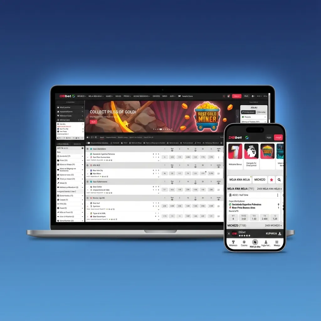 DBBet sayti interfeysi: o‘zbek tilidagi menyular, sport va kazino bo‘limlari, chapda ligalar, markazda o‘yinlar