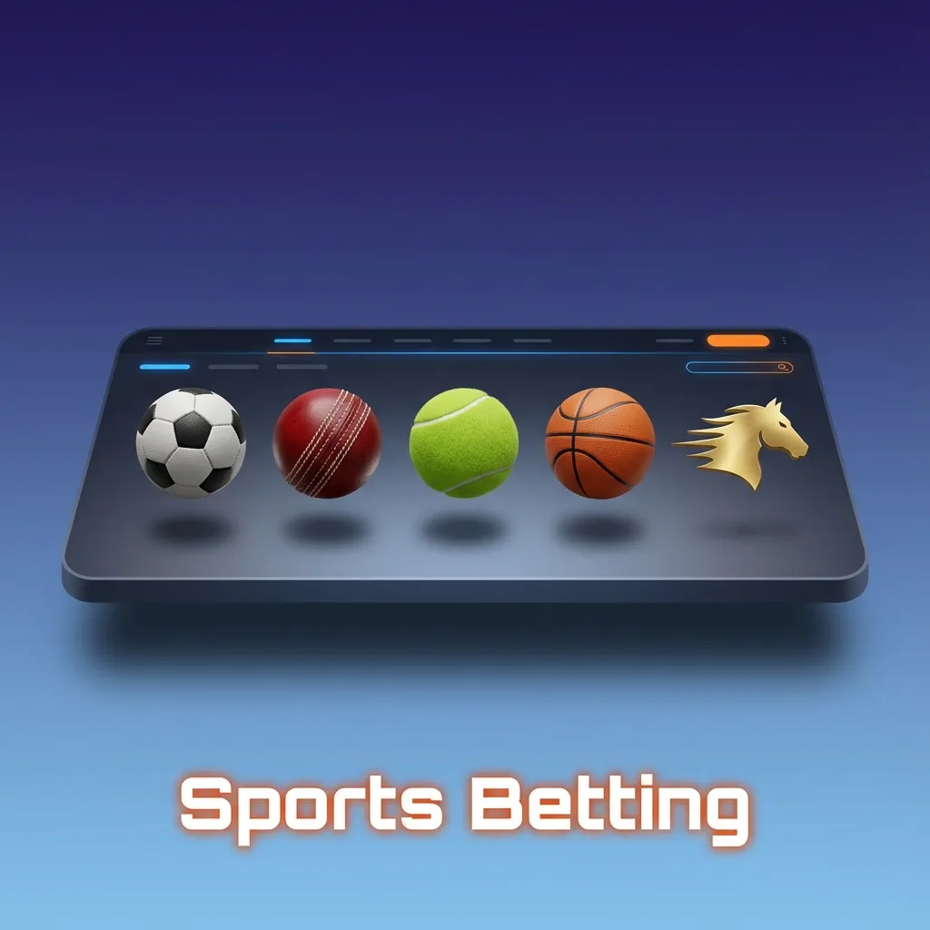 Sports betting platform interface showing icons for 30+ sports and live odds tailored for Tanzanian fans