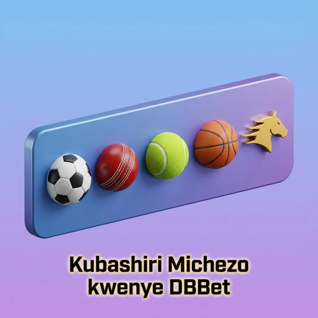 Michezo kubashiri kwenye DBBet, chaguzi zaidi ya 25: kandanda, ndondi, mpira wa kikapu, tenisi, rugby na e-sports
