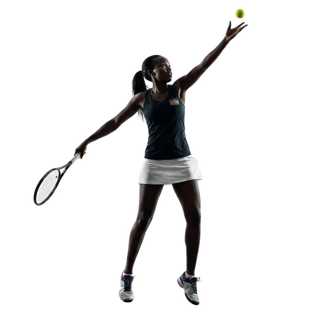 Skrini ya tovuti ya DBBet Kenya ikionyesha masoko ya kubashiri tenisi mtandaoni na odds za mechi za ATP, WTA na Grand Slam
