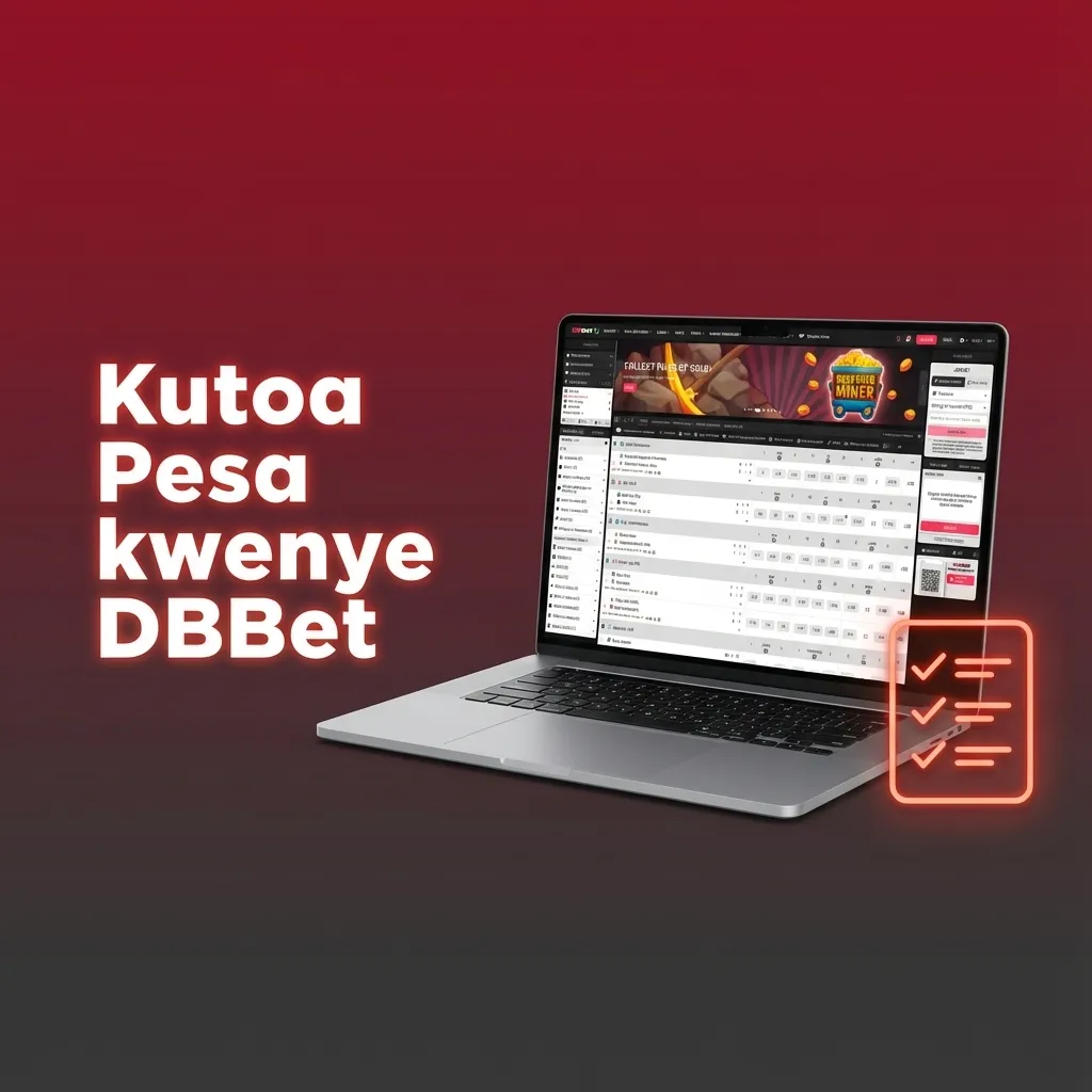Mchoro wa mwongozo wa kutoa pesa DBBet Kenya, kuanzia kuingia, kuchagua M-Pesa, kuandika kiasi hadi kuthibitisha muamala