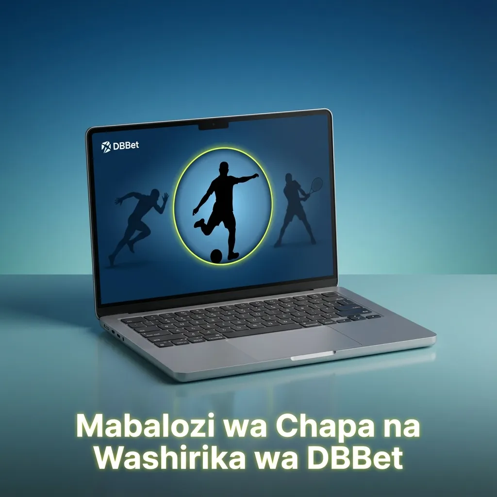 Mchoro wa mabalozi wa chapa na washirika wa DBBet bila taarifa rasmi, ukielekeza kuangalia matangazo mapya nchini Kenya
