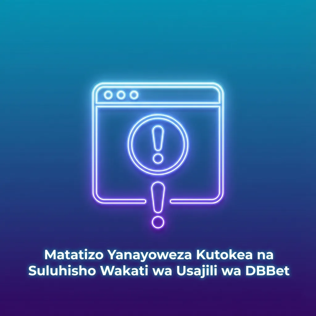 Jedwali la matatizo ya kawaida na suluhisho wakati wa usajili wa akaunti ya DBBet mtandaoni