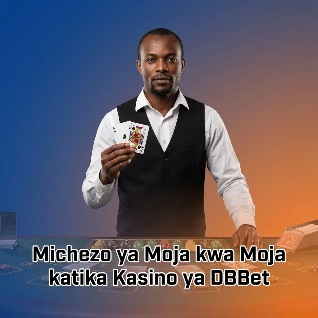 Mchezaji akicheza roulette, baccarat, blackjack na poker mubashara kwenye kasino ya mtandaoni ya DBBet Kenya