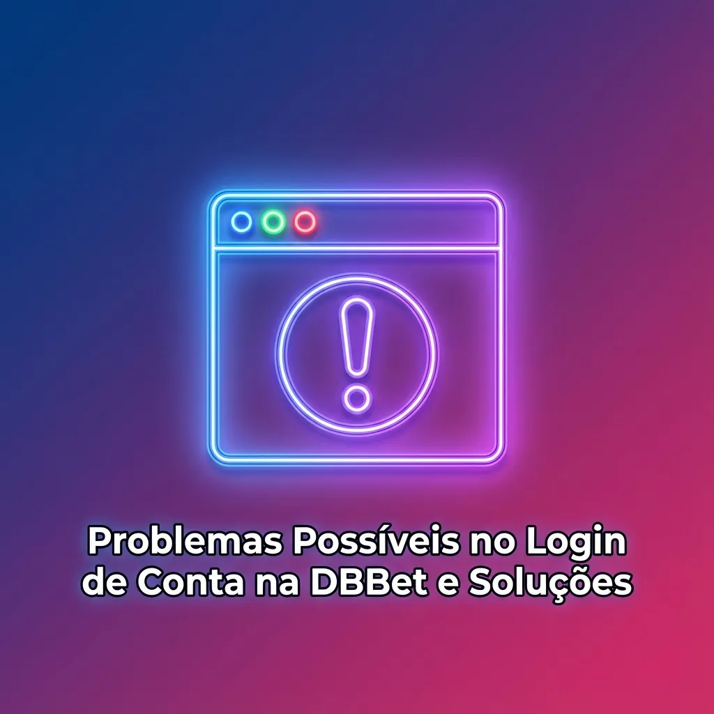 Tabela em português mostrando problemas comuns de login na DBBet e respetivas soluções passo a passo
