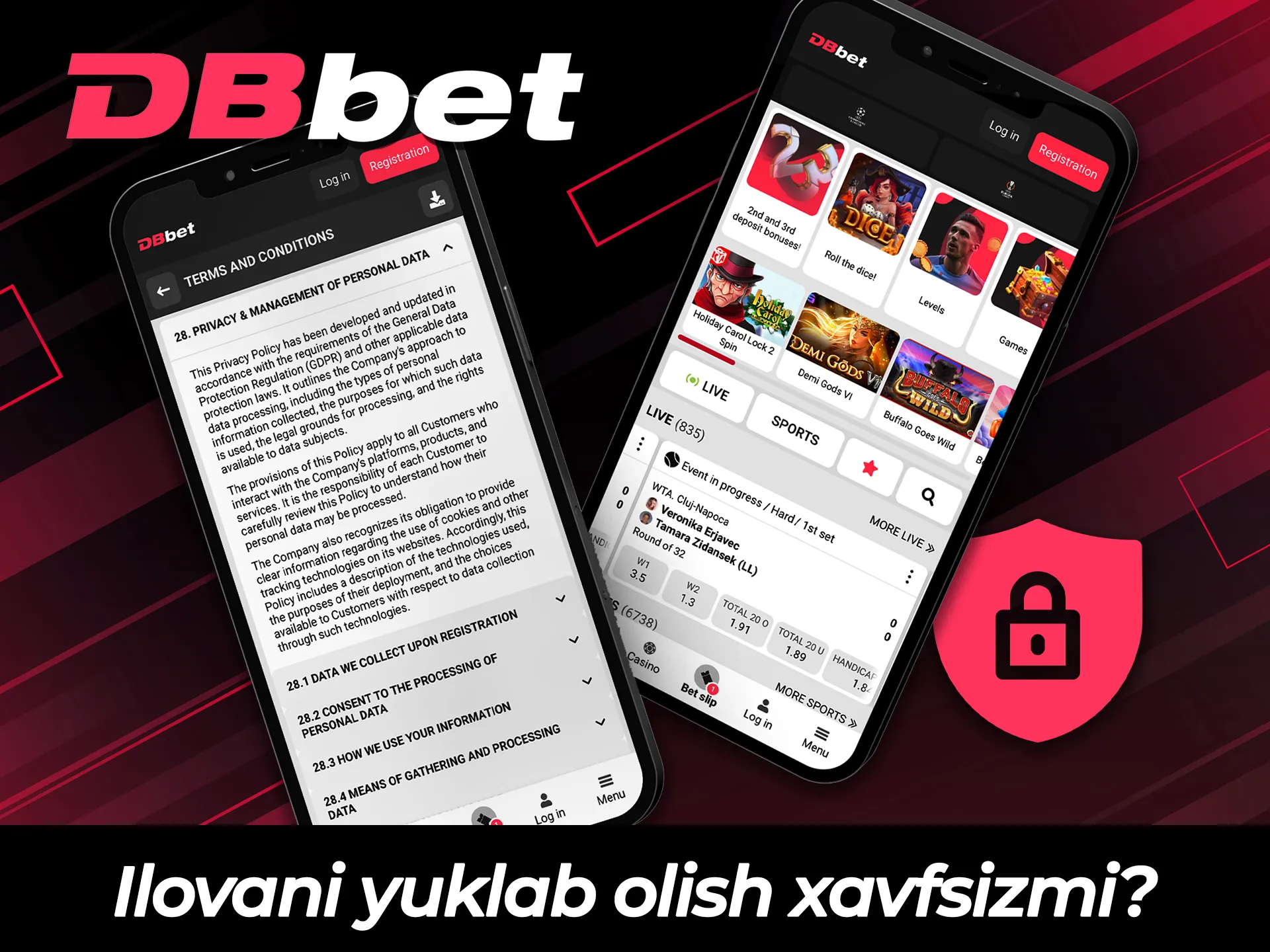 Qurilmangizga DBBet APK ilovasini yuklab olish nima uchun xavfsiz ekanligini bilib oling.
