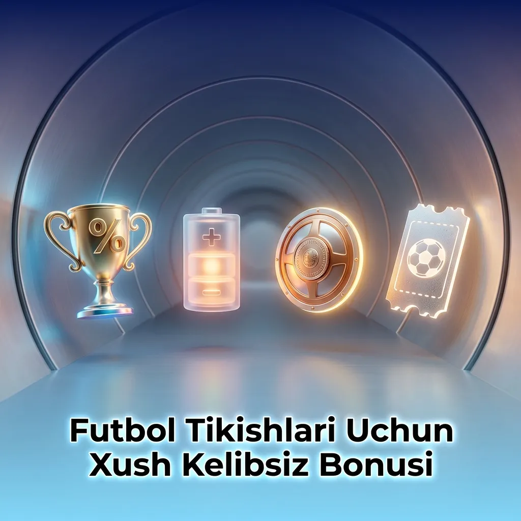 DBBet banner: 200% futbol xush kelibsiz bonusi 21 049 195 so‘m + 150 bepul spin, stadion va futbol to‘pi fonida