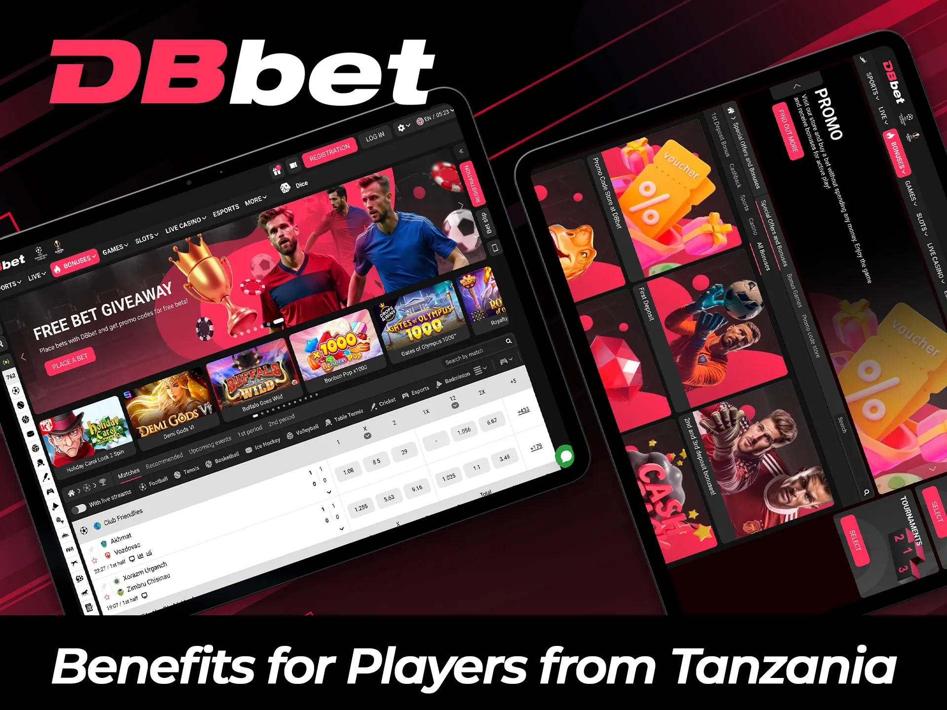 Discover unique benefits for players available at DBBet.