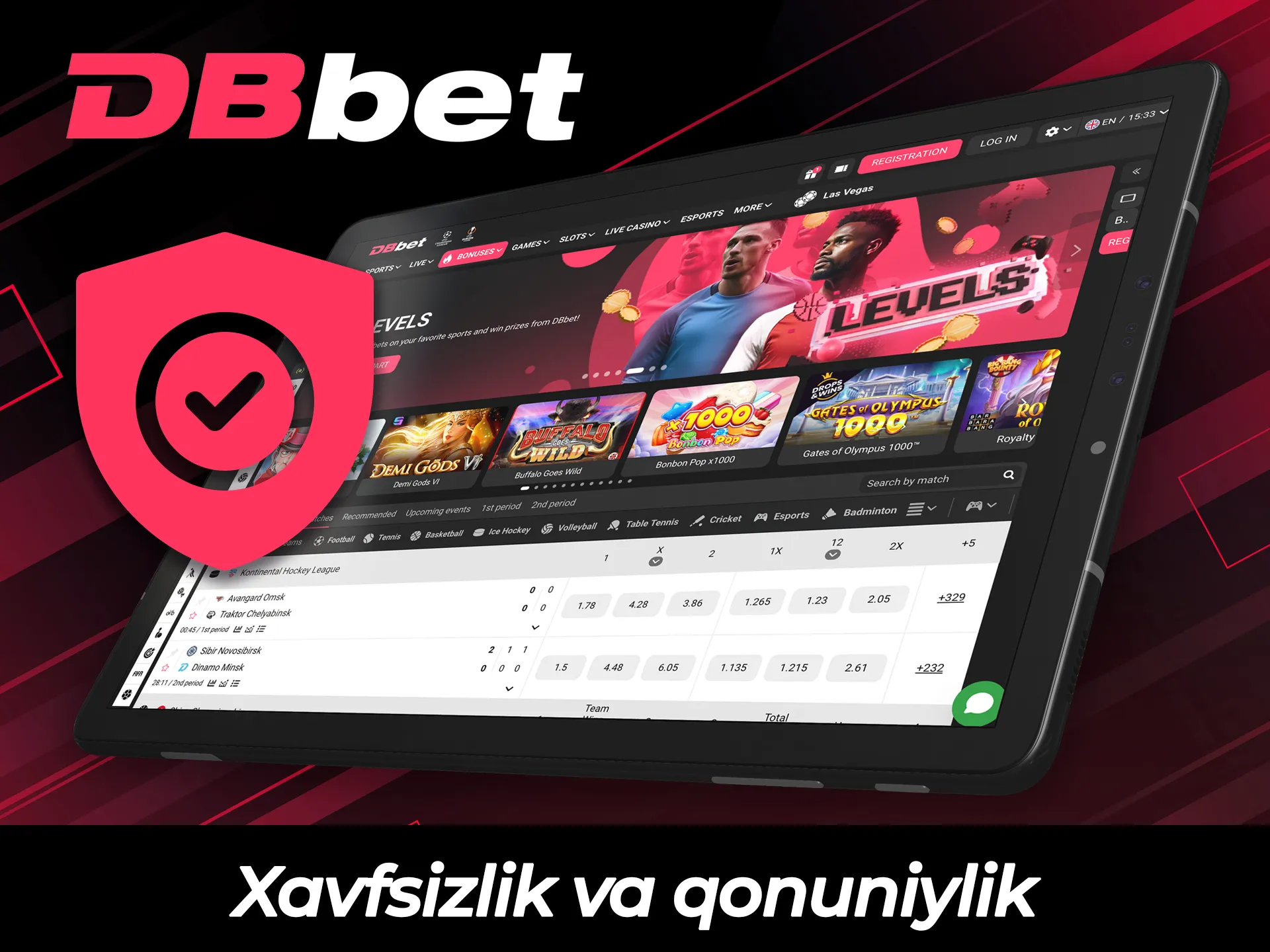 DBBet platformasi nima uchun xavfsiz va qonuniy ekanligini bilib oling.